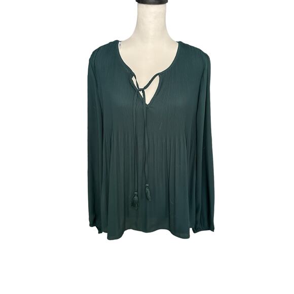 DR2 Green Long Sleeve Top Large - Picture 1 of 3